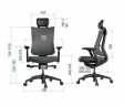 Функциональное кресло SCHAIRS TONE-M01W, Цвет: зелёный Функциональное кресло SCHAIRS TONE-M01W, Цвет: зелёный